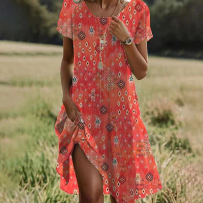 Cindy | Leicht Sommerkleid | Midi