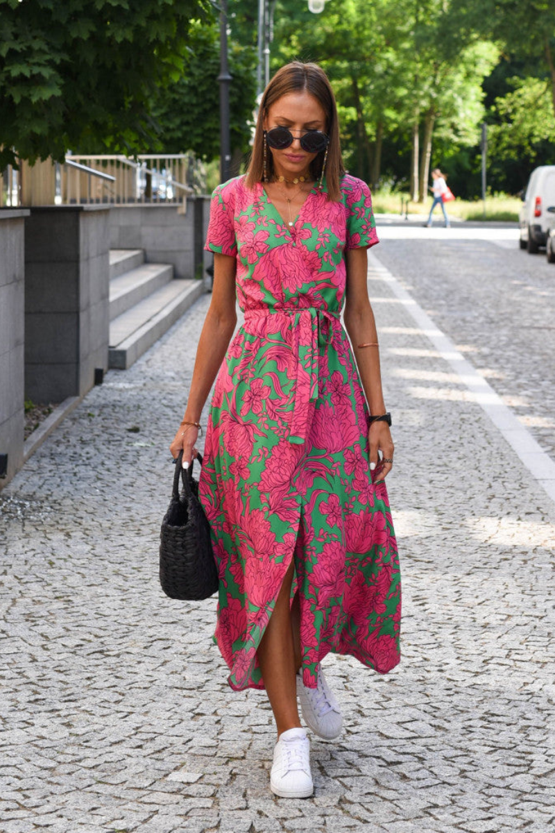 Elizabeth | Leicht Sommerkleid | Midi