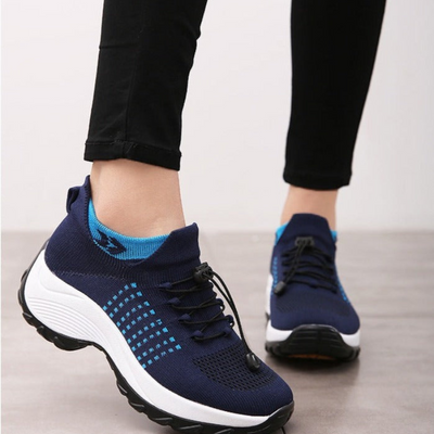 Rhealyn | Damen Leicht Sportschuhe | Schwarz