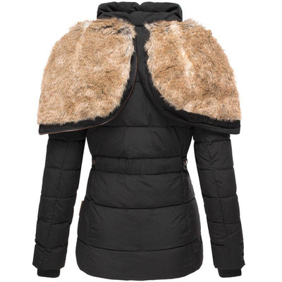 NELÉN WARMER PELZGEFÜTTERTER WINTERMANTEL