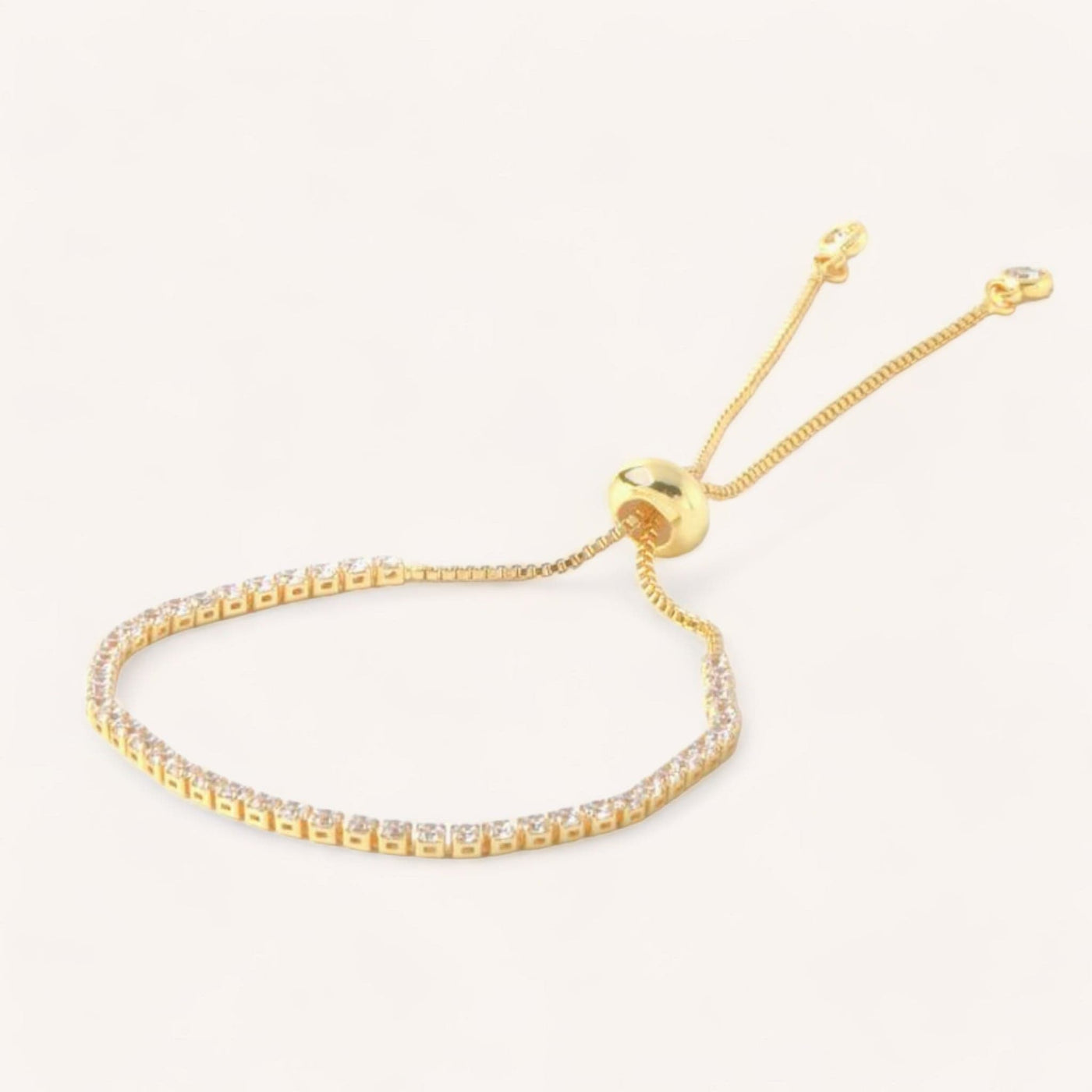 Grace Tennisarmband | Vergoldet
