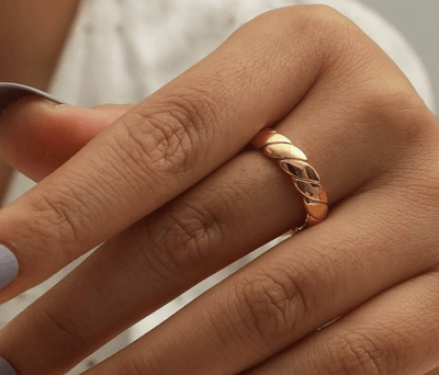 Lacy Ring | Vergoldet