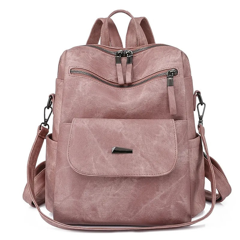 MARIA™ | Eleganter Damenrucksack aus veganem Leder