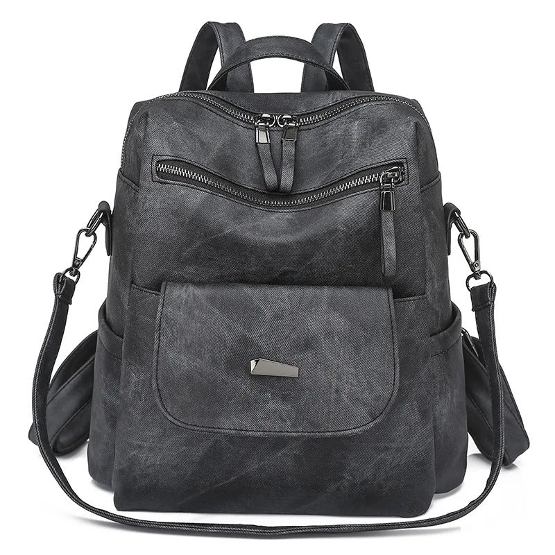 MARIA™ | Eleganter Damenrucksack aus veganem Leder