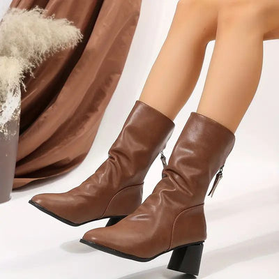 Mittellange Winterstiefel für Frauen - Gabriele