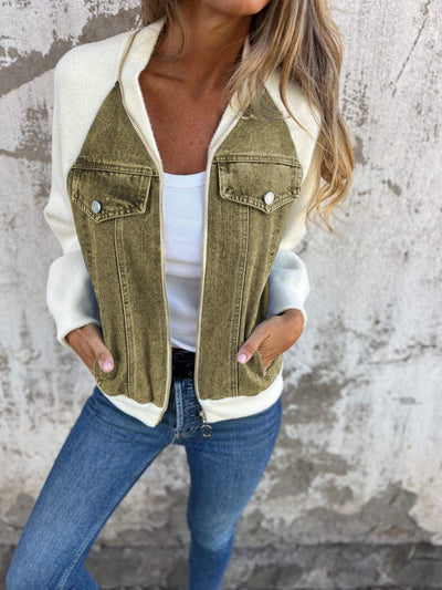 Moderner Denim-Mantel für Frauen - Adelaide