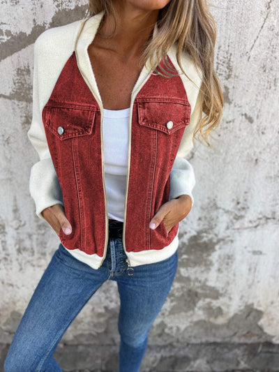 Moderner Denim-Mantel für Frauen - Adelaide