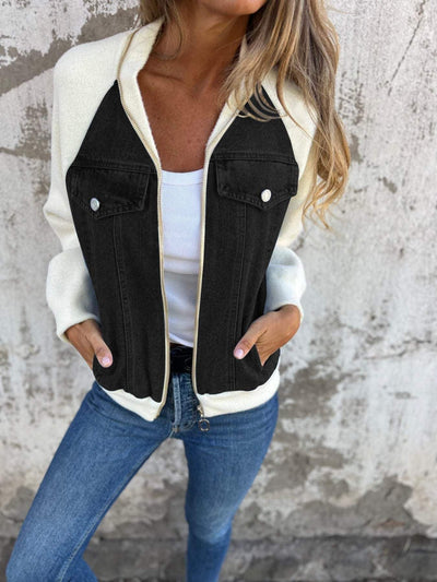 Moderner Denim-Mantel für Frauen - Adelaide