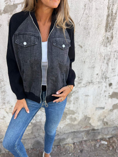 Moderner Denim-Mantel für Frauen - Adelaide