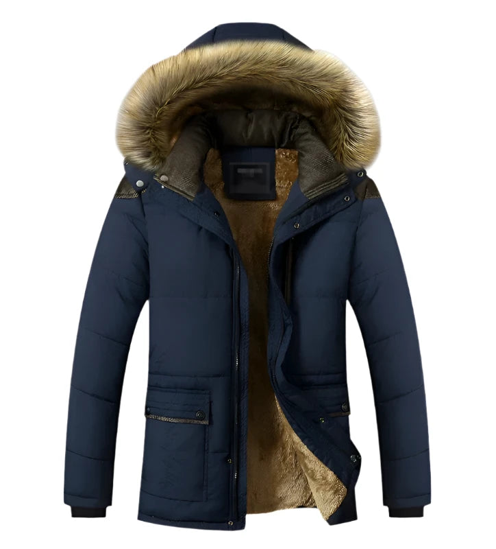 Lässiger Winterparka mit Kapuze - Caleb