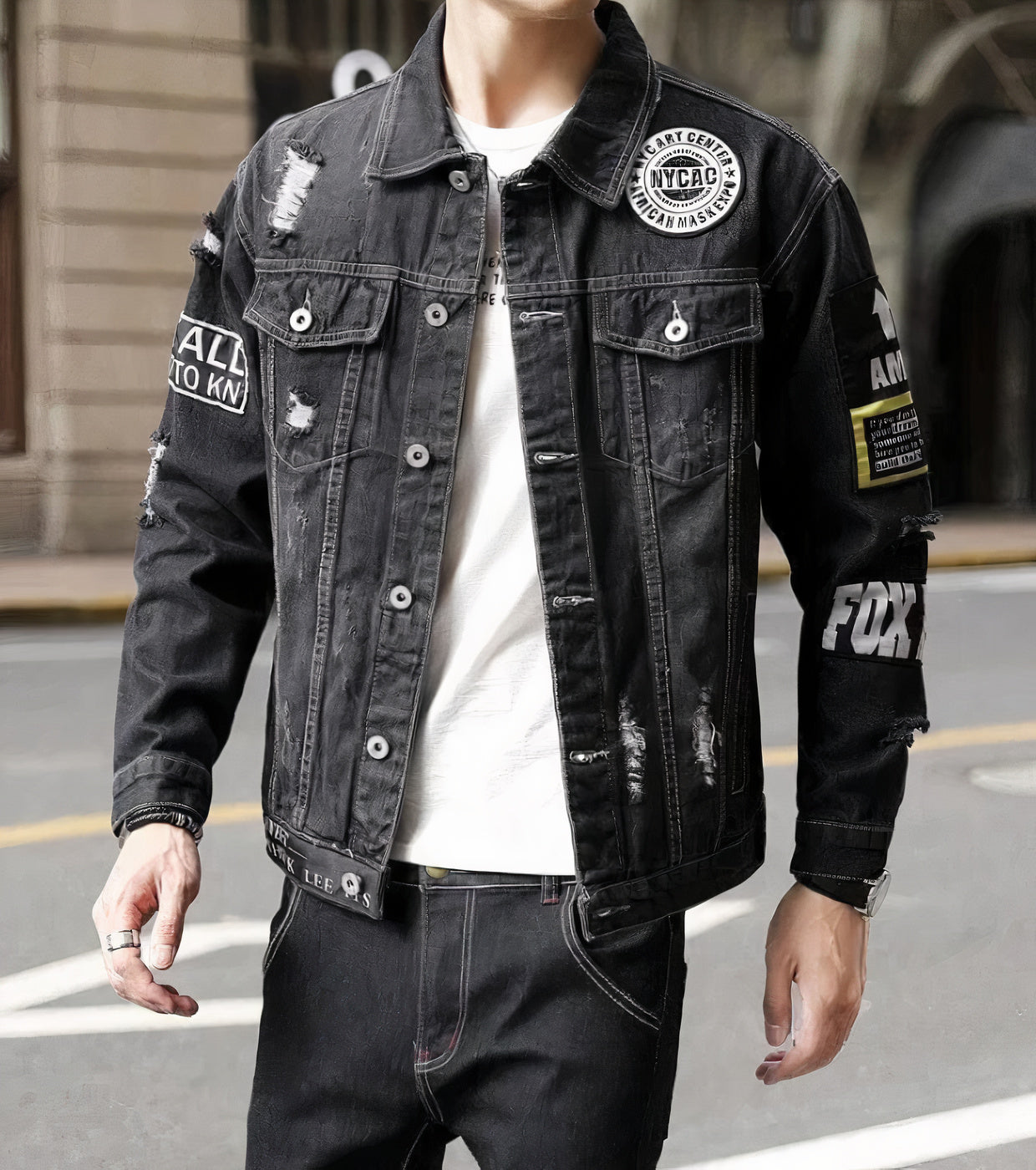 Modische Jeansjacke für Männer - Orlando