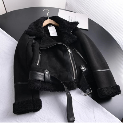 Modische warme Damen-Fleecejacke - Larina