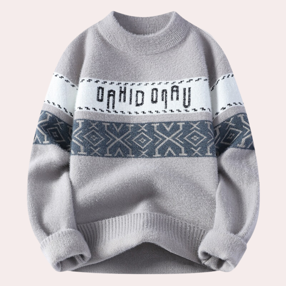 Modischer Strickpullover für Männer - Sebastian