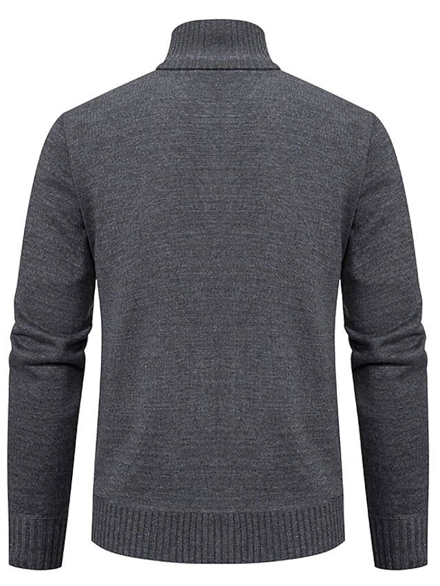 Eliodoro | Stilvoller Reißverschluss Herren Pullover