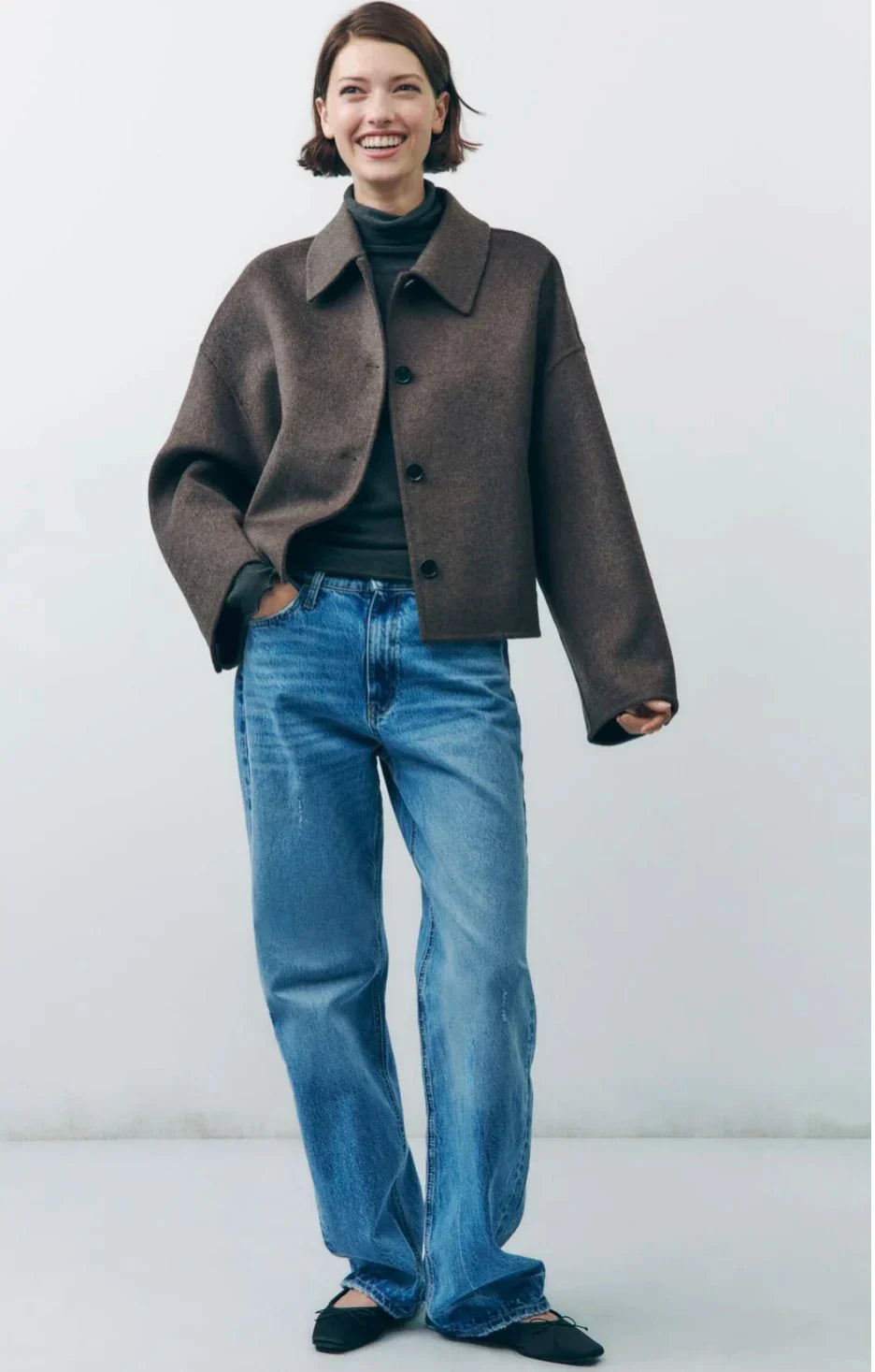 Klassische Übergangsjacke für Damen | Elegante