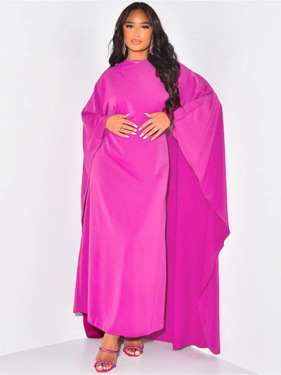 Betisha – Eleganter, drapierter Maxi-Kaftan