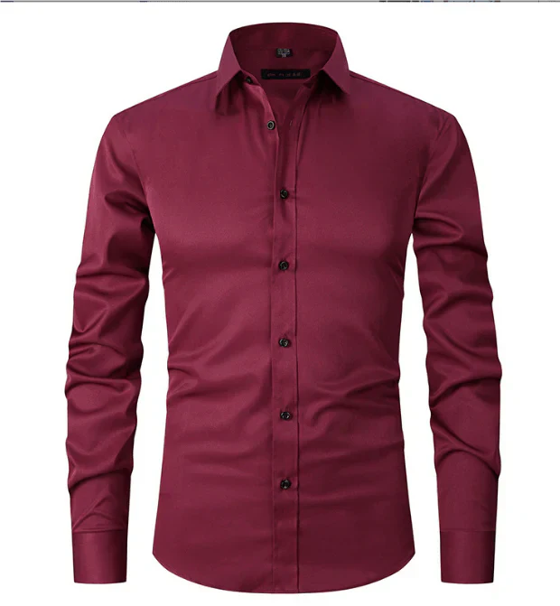 Normand - langärmeliges hemd elegant formaler stil