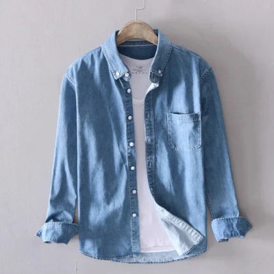 HERREN „RANCHER“ PREMIUM DENIM BUTTON UP