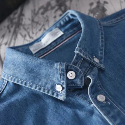 HERREN „RANCHER“ PREMIUM DENIM BUTTON UP