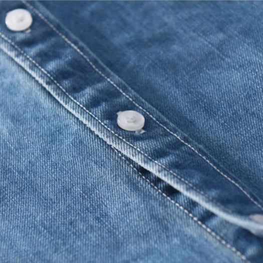 HERREN „RANCHER“ PREMIUM DENIM BUTTON UP