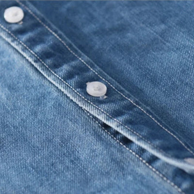 HERREN „RANCHER“ PREMIUM DENIM BUTTON UP