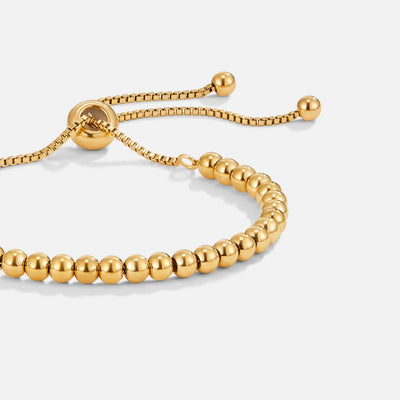 Nila – Vergoldetes Armband mit Perlen