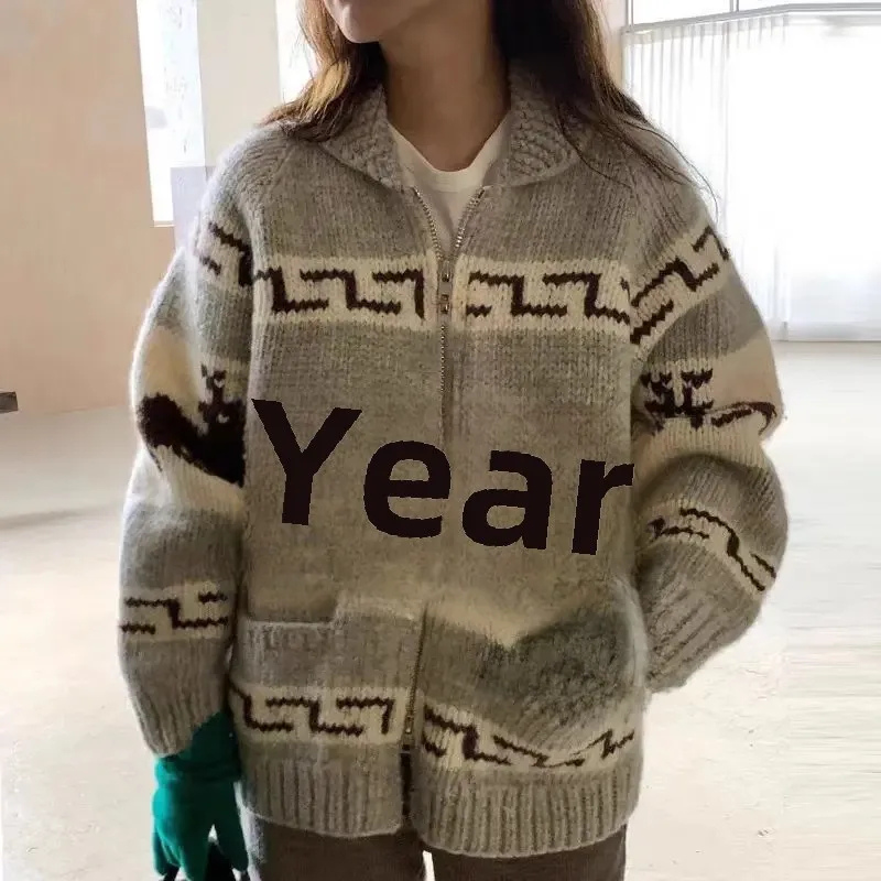 Tyla | Damen Norweger Pullover | Schwarz