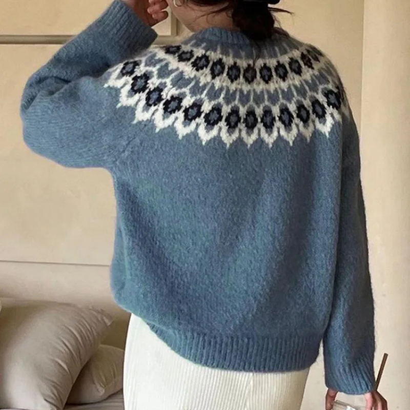 Nala | Damen Norweger Pullover | Warme