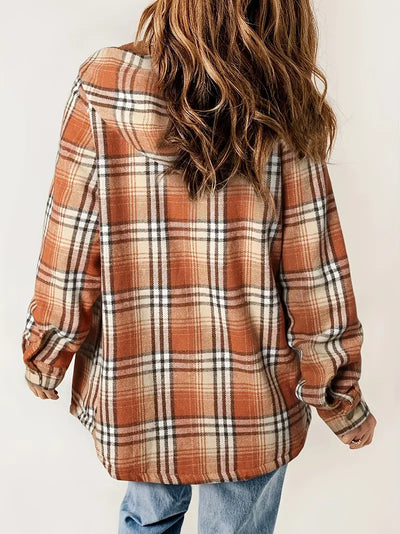 KARIERTER TEDDY FLEECE