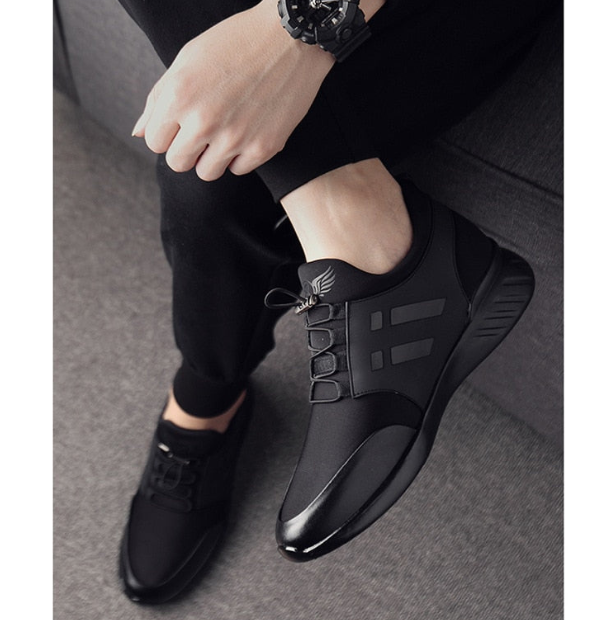 Clyde | Herren Outdoor Schuhe | Schwarz