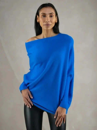 Imogen | Damen Oversize Pullover | Schwarz