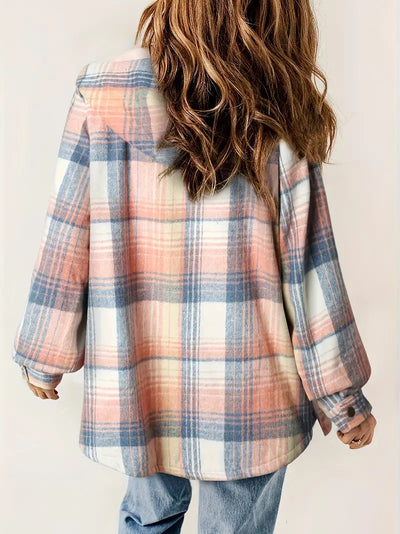 KARIERTER TEDDY FLEECE