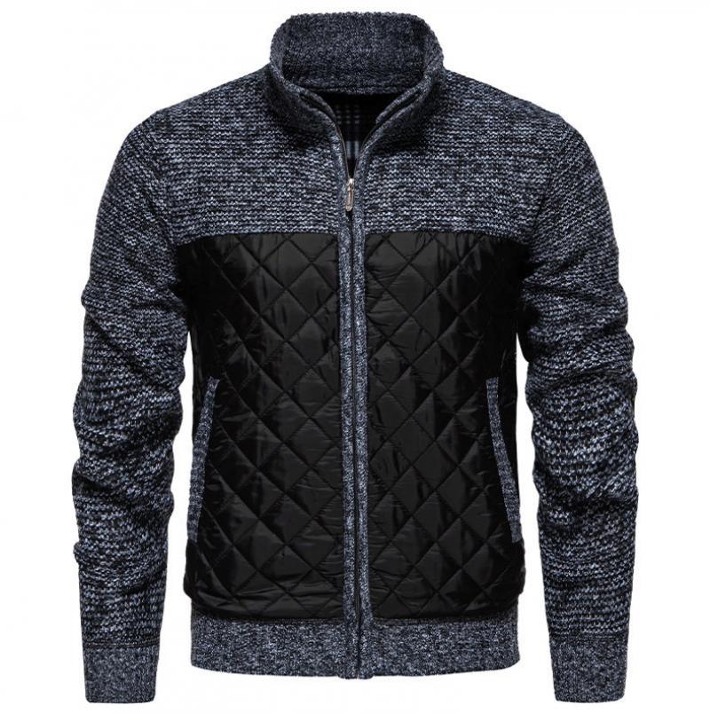 Herren Steppjacke mit Stehkragen