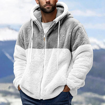 Herren Kapuzenjacke mit Kordelzug