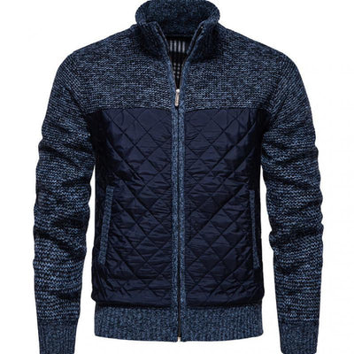 Herren Steppjacke mit Stehkragen