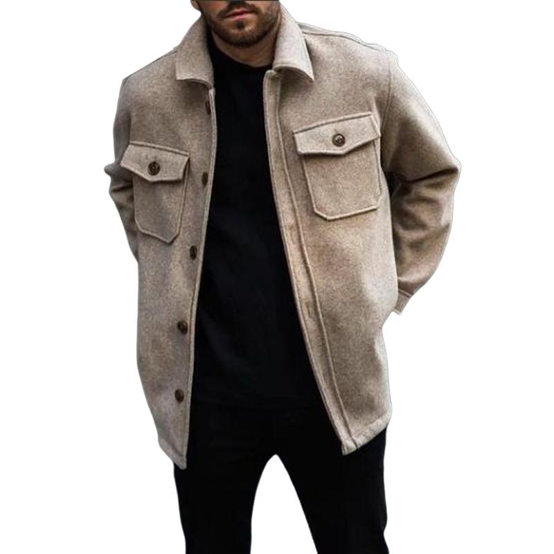 Herren-Jacke mit Brusttaschen