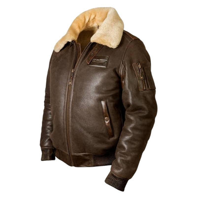 Herren-Vintage-Jacke mit mehreren Taschen