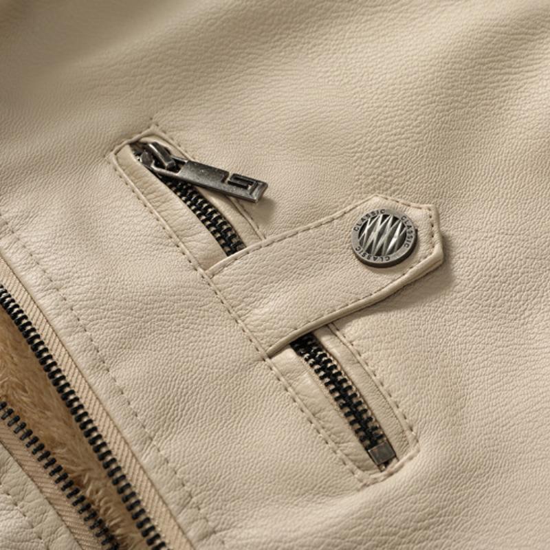 Vintage-Kapuzenjacke mit mehreren Taschen für Herren