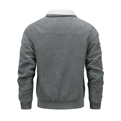 Jacke mit Reverskragen und mehreren Taschen für Herren