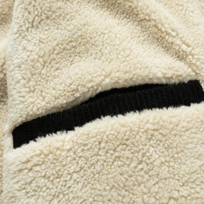 Herren-Knopfjacke mit Reverskragen