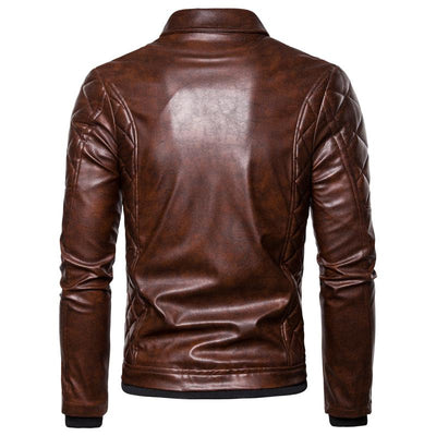 Herren Vintage-Jacke mit abnehmbarem Kragen