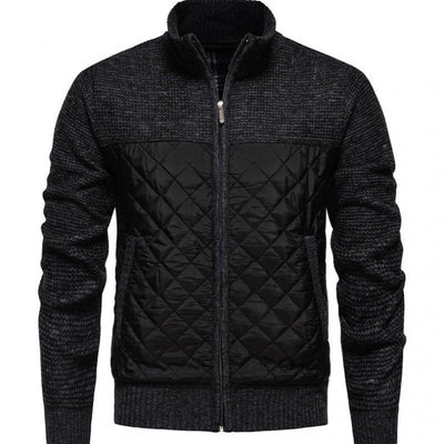 Herren Steppjacke mit Stehkragen