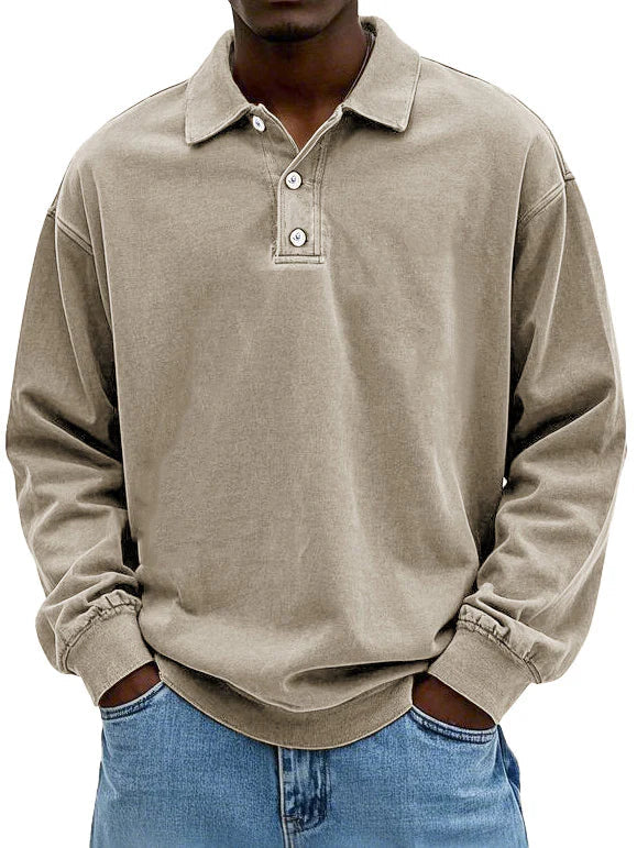 Langarm-Polo Smart-Casual