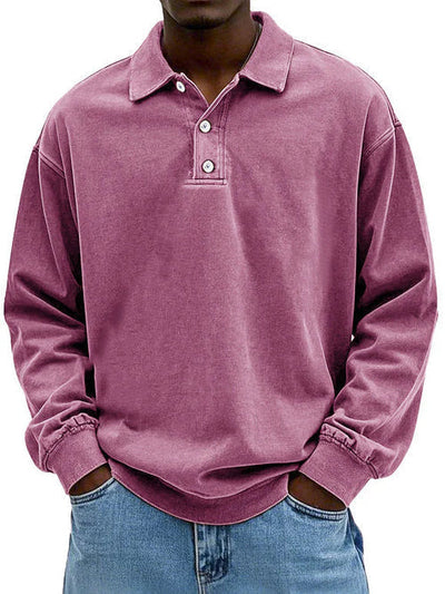 Langarm-Polo Smart-Casual