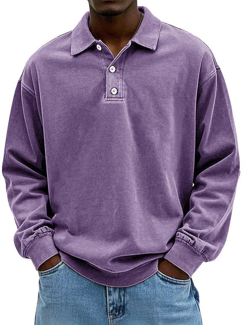 Langarm-Polo Smart-Casual
