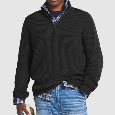 Austin | Herren Pullover mit Reißverschluss | Knit Sweater