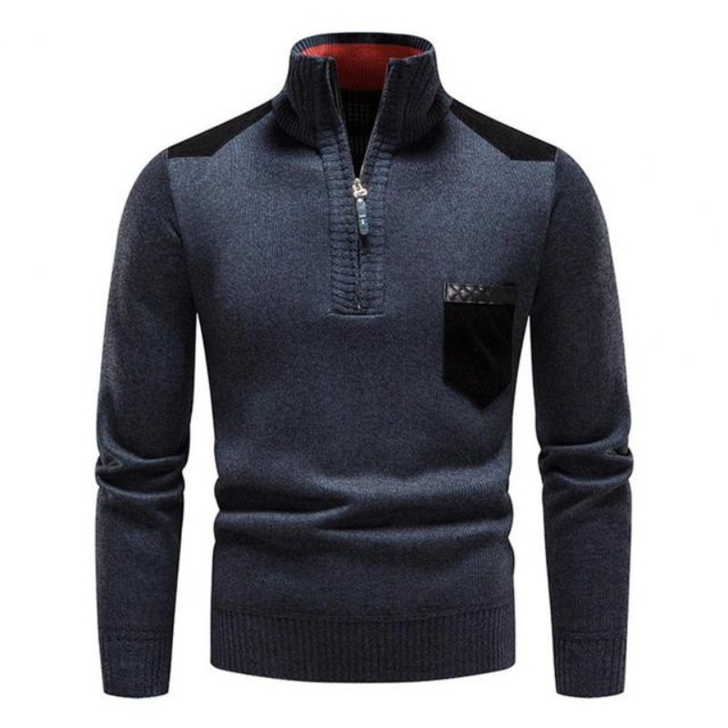 Brixton | Herren Pullover Mit Reißverschluss | Stehkragen Sweater