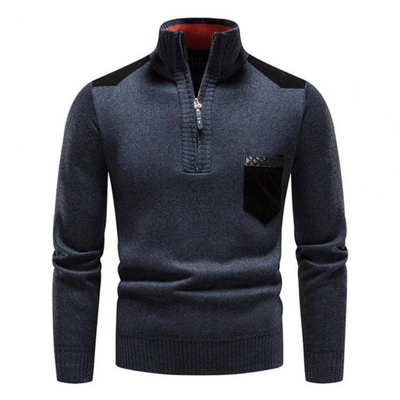 Brixton | Herren Pullover Mit Reißverschluss | Stehkragen Sweater