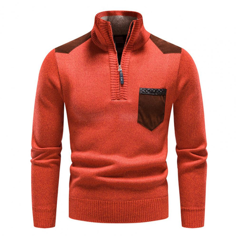 Brixton | Herren Pullover Mit Reißverschluss | Stehkragen Sweater