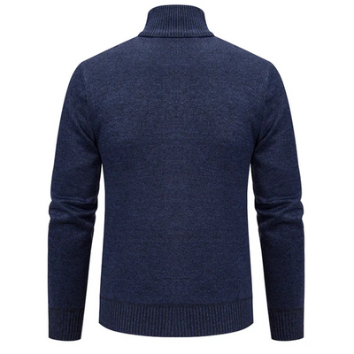 Damian | Herren Pullover mit Reißverschluss | Strick